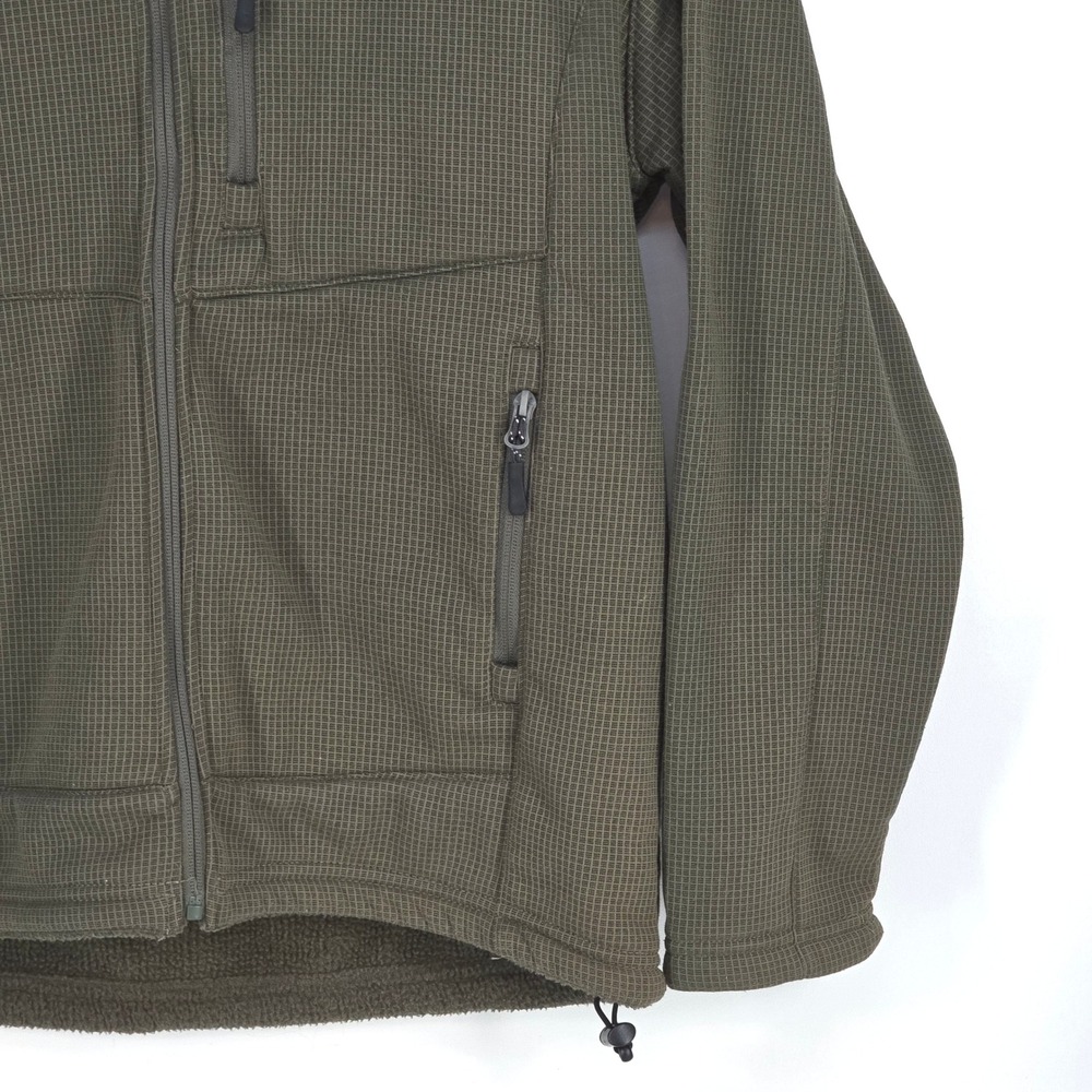 10,000 Ft Above Sea Level Fleece Jacket Mens Large Gorp Checked Full Zip Outdoor - Picture 11 of 15
